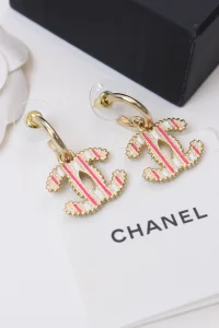 Chanel CC Logo Earrings
