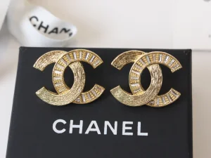 Chanel Vintage CC Logo Studs Earrings