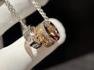 Cartier Love 3 Ring Pendant Necklaces