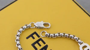 Fendi Oluck Silver Bracelets