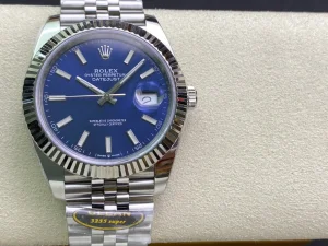 Rolex Datejust Blue Dial Watch