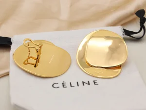 Celine Petale Yellow Gold Earrings