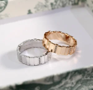 Dior Gem Rings with Diamonds