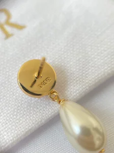Dior CD Pearls Earrings