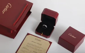 Cartier Love Diamonds Wedding Rings