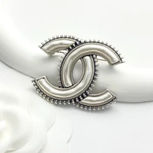 Chanel CC Logo Brooch