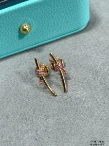 Tiffany Knot Diamonds Earrings