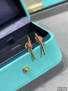 Tiffany Knot Diamonds Earrings