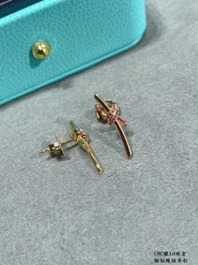 Tiffany Knot Diamonds Earrings