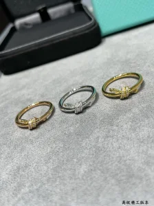 Tiffany Knot Diamonds Rings