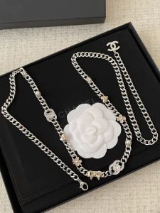 Chanel Crystal CC Chain Link Belt