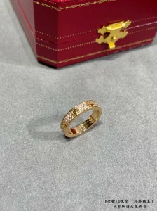 Cartier Crystals Love Rings