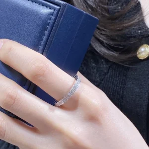 Cartier Lanieres Full Diamond Ring