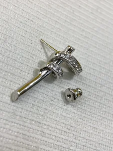Fendi Filo Silver Earrings