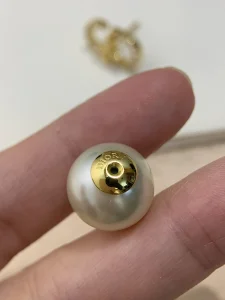 Dior Lucky Tribales Pearl Earrings