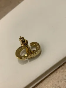 Dior Petit CD Bee Crystal Earrings