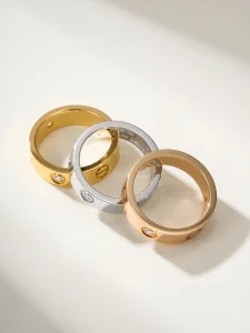 Cartier Love Wedding Diamond Rings