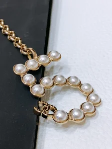 Chanel Pearl Coco Chain Belt Gold