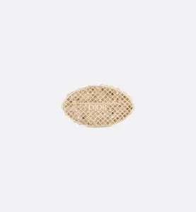 Dior Granville Gold Metal CD Brooch